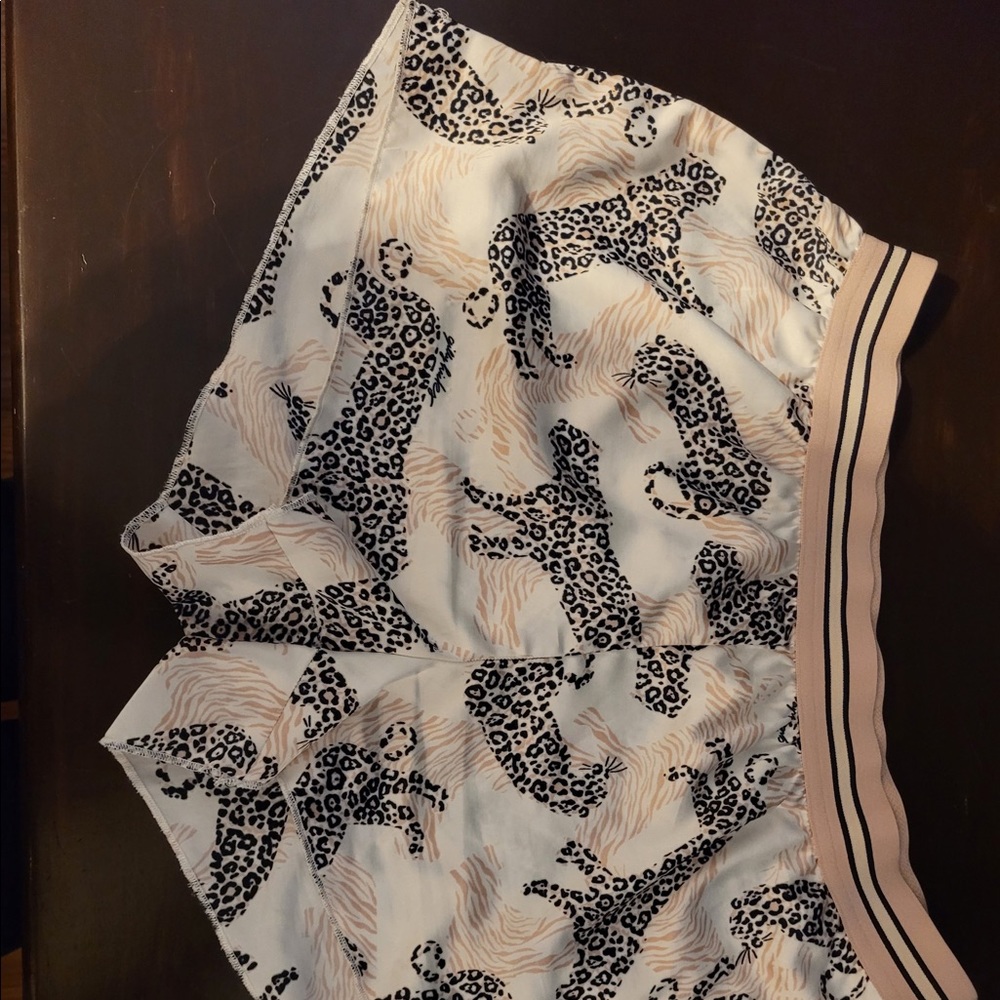 Cheetah animal sleeping shorts